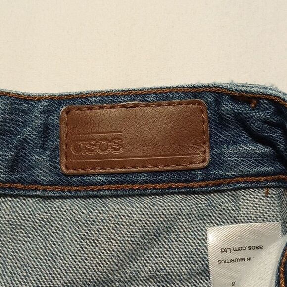 ASOS Distressed Cotton Blue Jeans Waist 26 - Picture 6 of 7
